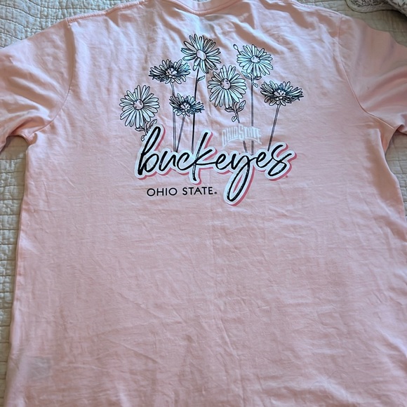 Ohio state buckeyes floral champion brand t shirt - Picture 1 of 4